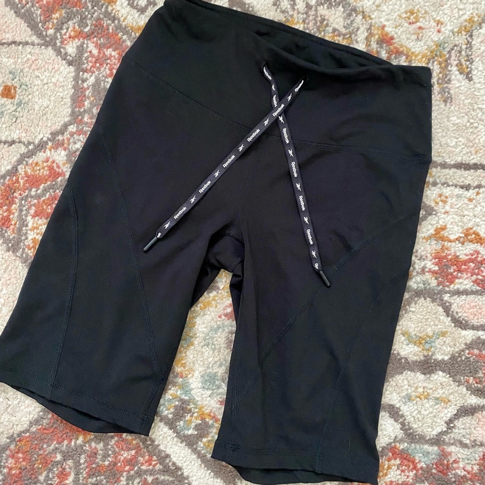 Reebok Biker Shorts with drawstring